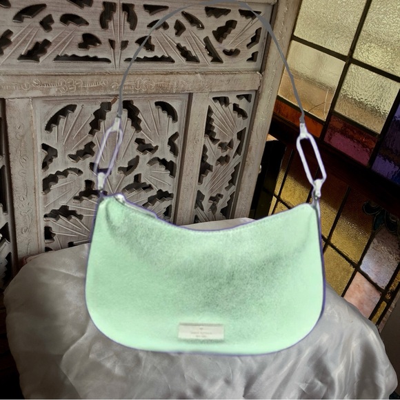 NWT Kate Spade Nina Metallic Shoulderbag - Picture 1 of 5